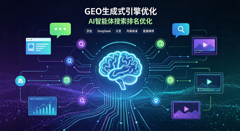 绵竹市GEO 浪潮来袭：生成式引擎优化崛起，创作者争抢豆包、DeepSeek、元宝智能体流量入口