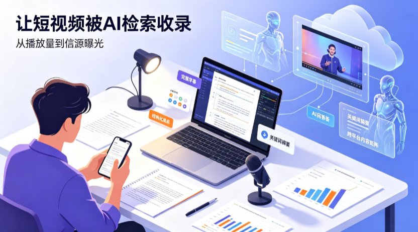 绵竹市短视频创作者新必修课：吃透 GEO 优化，让抖音内容被豆包、DeepSeek、元宝智能体收录